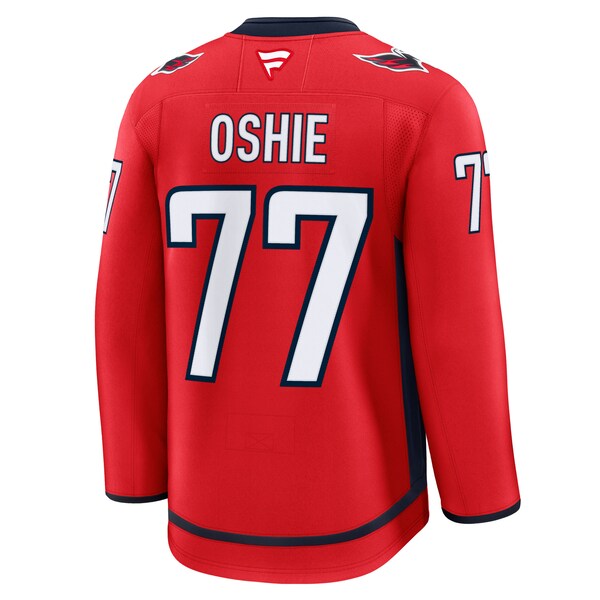 TJ Oshie Washington Capitals Home Premium Jersey - Red/Black - Image 7