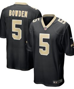 Lynn Bowden Jr. New Orleans Saints Nike Team Game Jersey -  Black