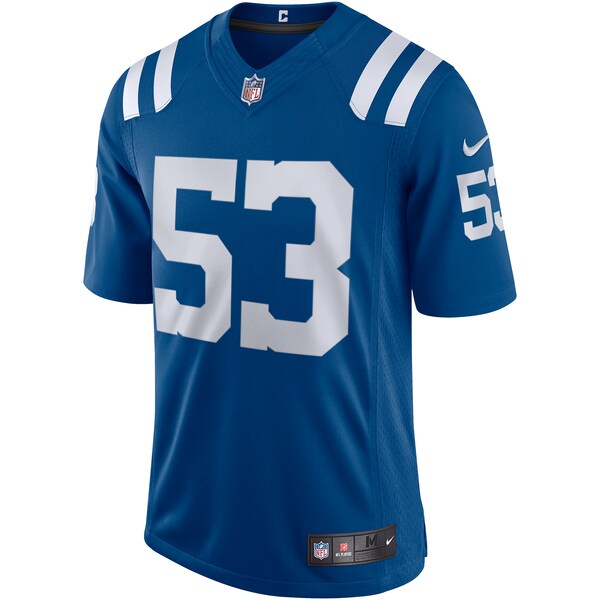 Shaquille Leonard Indianapolis Colts Nike Vapor Limited Jersey - Royal - Image 2