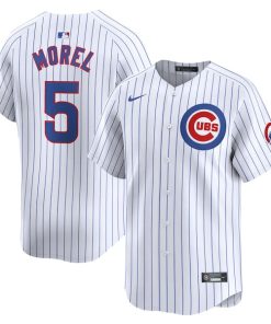Christopher Morel Chicago Cubs Nike Home Limited Player Jersey - White