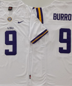 Joe Burrow NCAA LSU Tigers Nike Vapor Limited Jersey