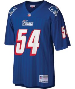 Alternative view of Tedy Bruschi New England Patriots Legacy Replica Jersey - Royal