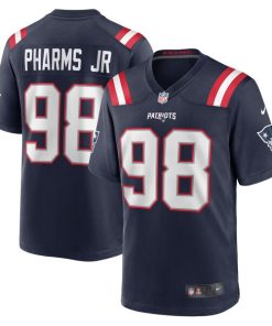 Jeremiah Pharms Jr. New England Patriots Nike  Game Jersey -  Navy