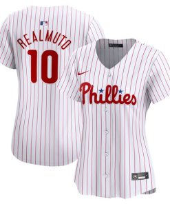 J.T. Realmuto Philadelphia Phillies Nike Women's Home Limited Player Jersey?¨C White