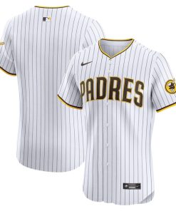 San Diego Padres Nike Home Elite Jersey - White