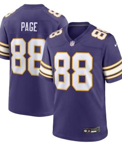 Alan Page Minnesota Vikings Nike Classic Retired Player Jersey - Purple
