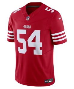 Alternative view of Fred Warner San Francisco 49ers Nike Vapor F.U.S.E. Limited Jersey - Scarlet