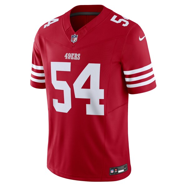 Fred Warner San Francisco 49ers Nike Vapor F.U.S.E. Limited Jersey - Scarlet - Image 2