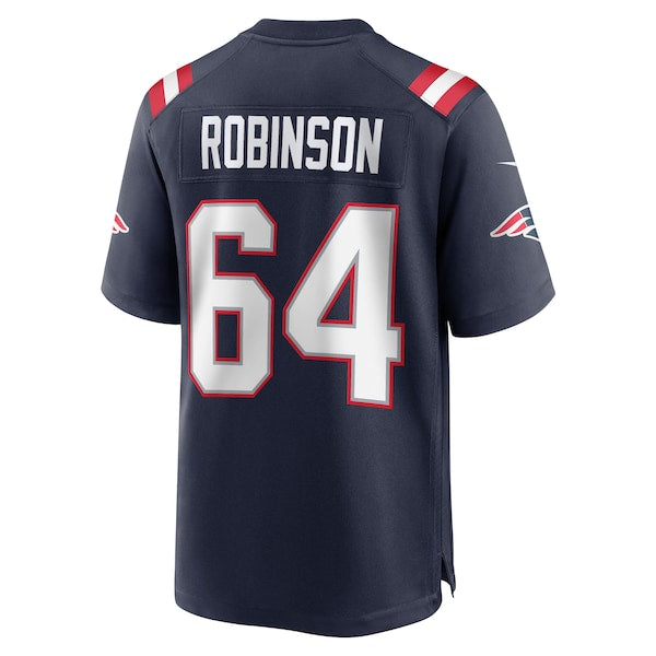 Layden Robinson New England Patriots Nike Game Jersey - Navy - Image 4