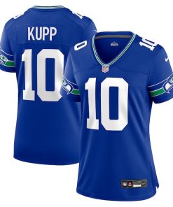Alternative view of Cooper Kupp Seattle Seahawks Nike Women's Alternate Game Jersey -  Royal/College Navy