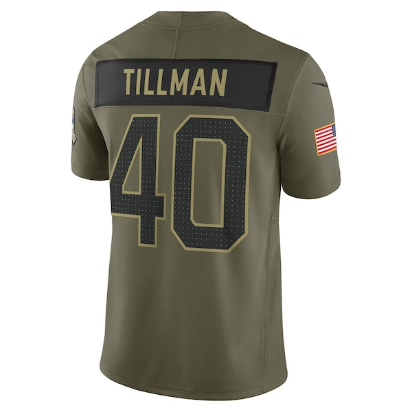 Pat Tillman Arizona Cardinals Nike 2025 Salute to Service Retired Limited Jersey - Olive - Image 3