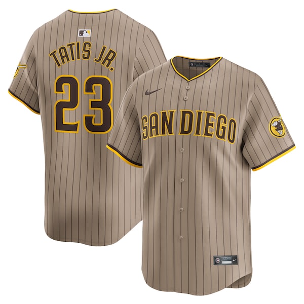 Fernando Tatis Jr. San Diego Padres Nike Alternate Limited Player Jersey?ยจC Tan