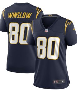 Kellen Winslow Los Angeles Chargers Nike Women's Retired Player Jersey - Navy/Powder Blue