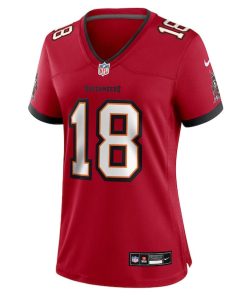 Alternative view of Josh Williams Tampa Bay Buccaneers Nike Women's Team Game Jersey -  Red
