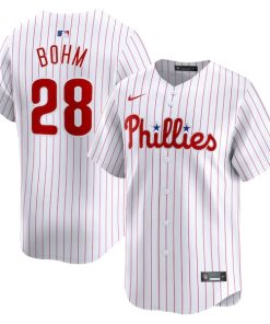 Alec Bohm Philadelphia Phillies Nike Home Limited Player Jersey - White