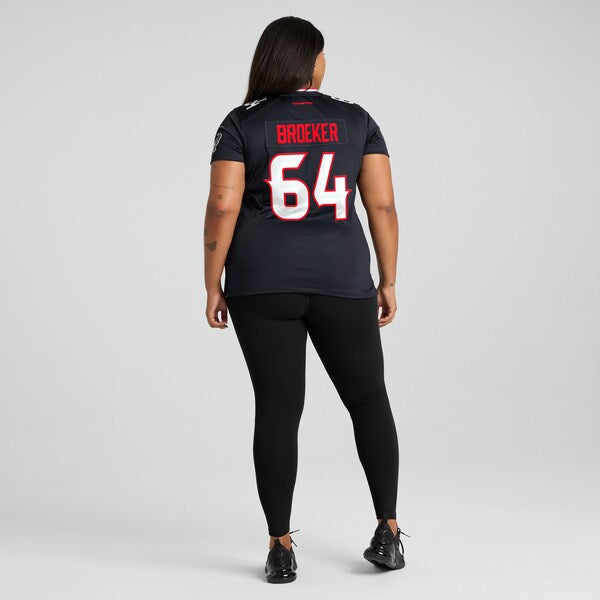 Nick Broeker Houston Texans Nike Women's Team Game Jersey - Navy - Image 8