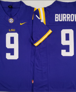 Joe Burrow NCAA LSU Tigers Nike Vapor Limited Jersey