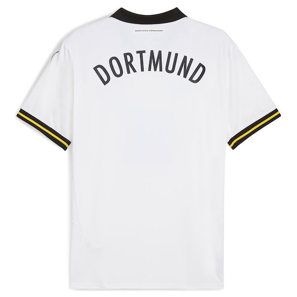 Borussia Dortmund Puma 2024/25 Third Replica Jersey - White - Image 3