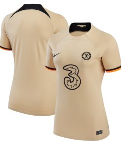 Chelsea Nike Women's 2022/23 Third Replica Jersey - Gold