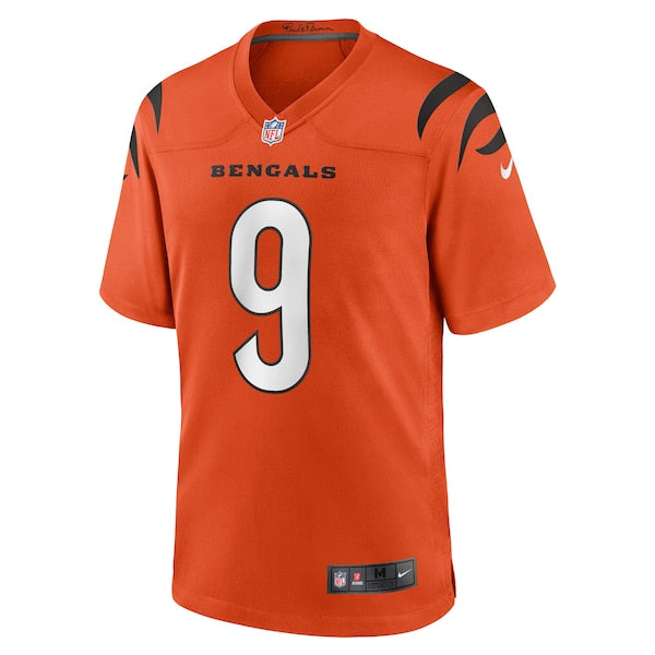 Joe Burrow Cincinnati Bengals Nike Game Jersey - Orange - Image 2