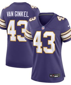 Andrew Van Ginkel Minnesota Vikings Nike Women's Alternate Game Jersey -  Purple