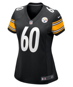Alternative view of Dylan Cook Pittsburgh Steelers Nike Women's  Game Jersey -  Black
