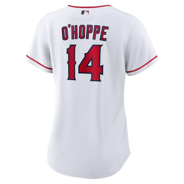 Logan O'Hoppe Los Angeles Angels Nike Women's Home Replica Jersey - White - Image 3