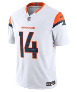 Alternative view of Courtland Sutton Denver Broncos Nike Vapor F.U.S.E. Limited Jersey - White