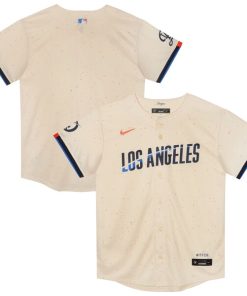 Los Angeles Dodgers Nike Preschool City Connect Jersey - Cream
