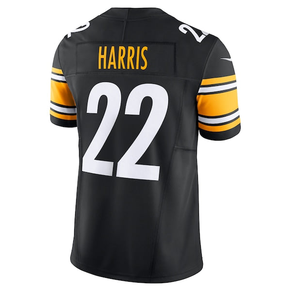 Najee Harris Pittsburgh Steelers Nike Vapor F.U.S.E. Limited Jersey - Black/White - Image 3