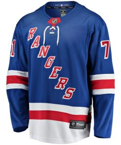 Alternative view of Juuso Parssinen New York Rangers  Home Breakaway Jersey - Blue