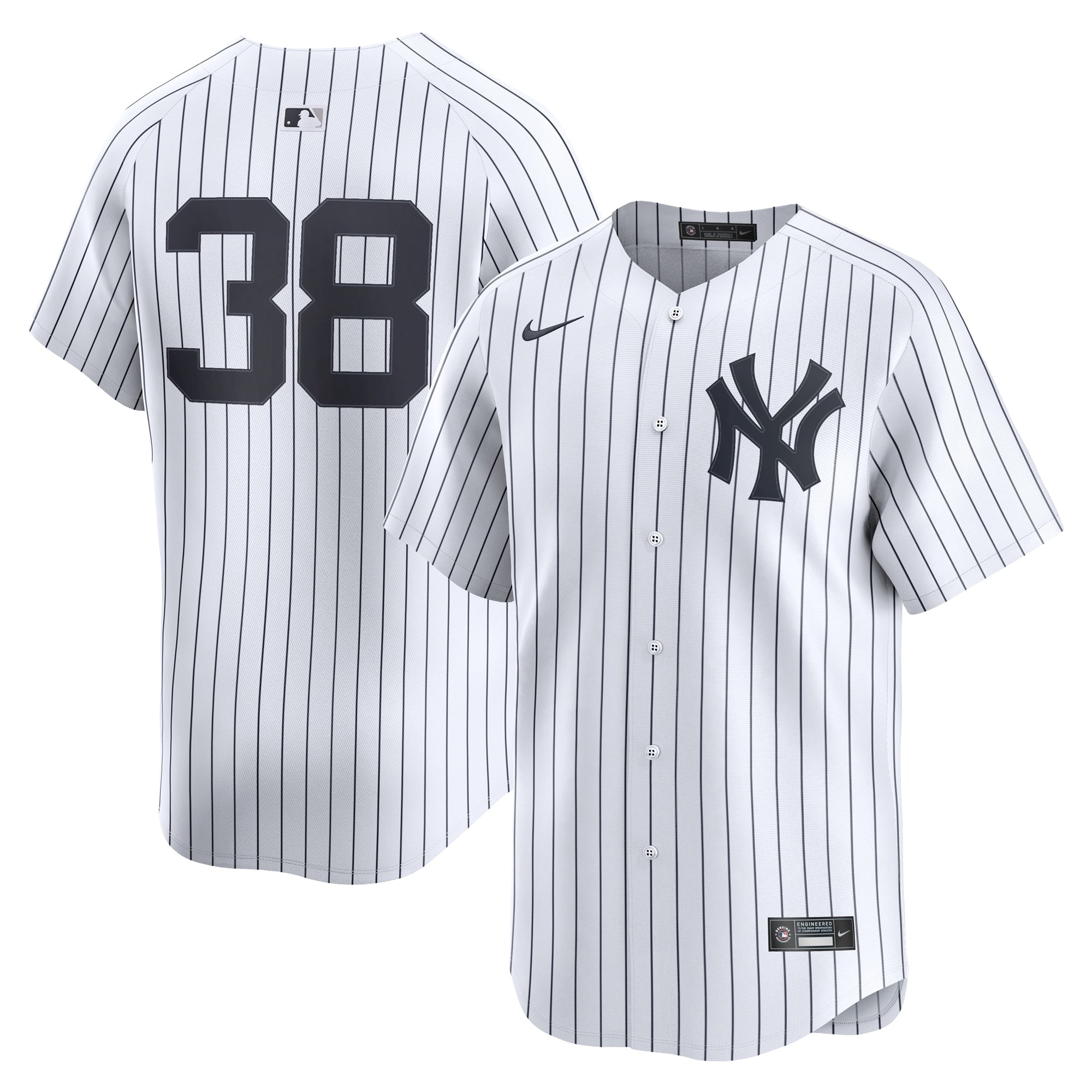 Devin Williams New York Yankees Nike Road Limited Player Jersey - Gray/White - Image 6
