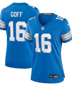 Jared Goff Detroit Lions Nike Women's Game Jersey - Blue