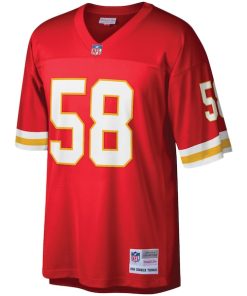 Alternative view of Derrick Thomas Kansas City Chiefs Legacy Replica Jersey - Red