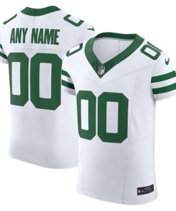 New York Jets Nike Vapor F.U.S.E. Elite Custom Jersey - White