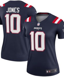 Mac Jones New England Patriots Nike Women's Legend Jersey - Navy