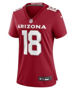 Alternative view of Marvin Harrison Jr. Arizona Cardinals Nike Women's  Player Game Jersey - Cardinal