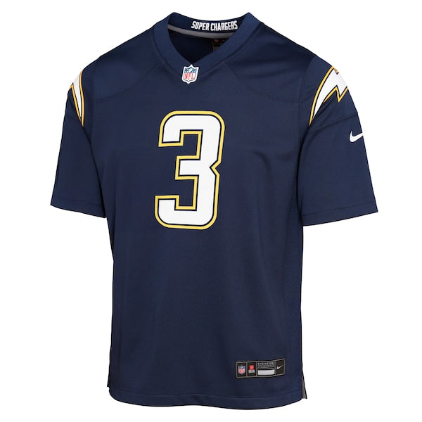 Derwin James Jr. Los Angeles Chargers Nike Youth Alternate Super Chargers Game Player Jersey - Navy - Image 2
