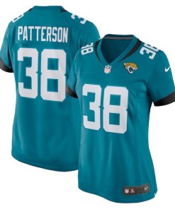 Riley Patterson Jacksonville Jaguars Nike Women's Team Game Jersey -  Teal