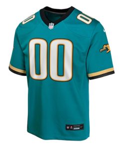 Alternative view of Jacksonville Jaguars Nike Youth Prowler Throwback Custom Game Jersey - Teal