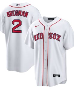 Alex Bregman Boston Red Sox Nike Home 1.0 Replica Player Jersey - White