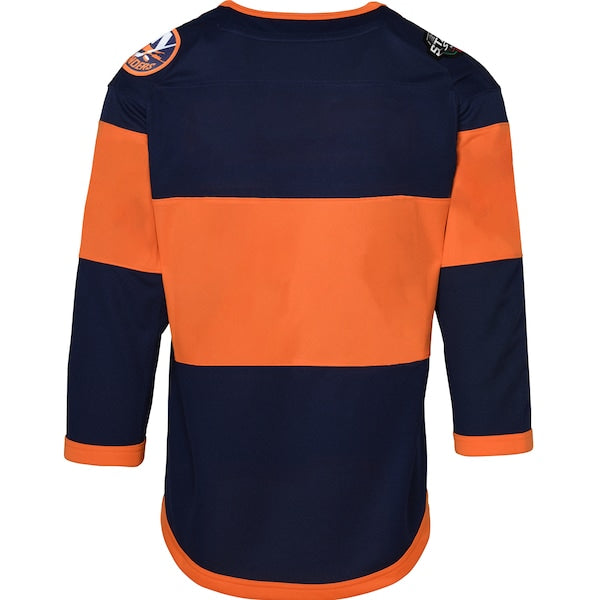 New York Islanders Youth 2024 NHL Stadium Series Premier Jersey?ยจC Navy - Image 3