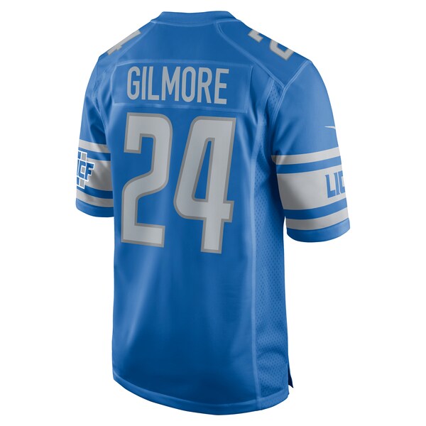 Steven Gilmore Detroit Lions Nike Team Game Jersey - Blue - Image 3