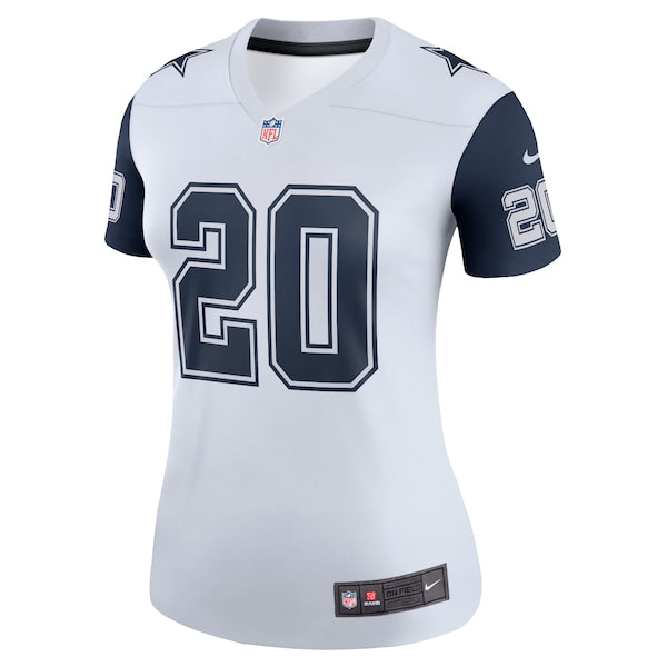 Tony Pollard Dallas Cowboys Nike Women's Alternate Legend Jersey - White/Navy - Image 3