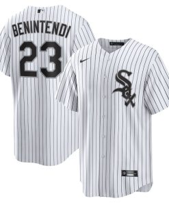 Andrew Benintendi Chicago White Sox Nike Home Official Player Jersey - White/Black