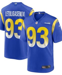 Tuli Letuligasenoa Los Angeles Rams Nike Game Jersey -  Royal