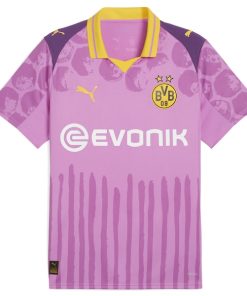 Alternative view of Borussia Dortmund Puma x KidSuper 2025 FIFA Club World Cup Replica Jersey - Pink