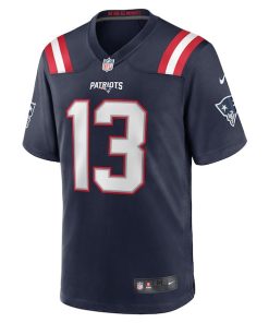 Alternative view of Joey Slye New England Patriots Nike  Game Jersey -  Navy