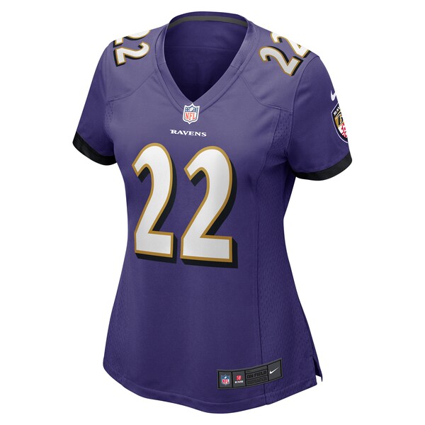 Derrick Henry Baltimore Ravens Nike Women's Game Player Jersey - Purple - Image 2