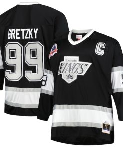 Wayne Gretzky Los Angeles Kings Big & Tall 1992/93 Blue Line Player Jersey - Black